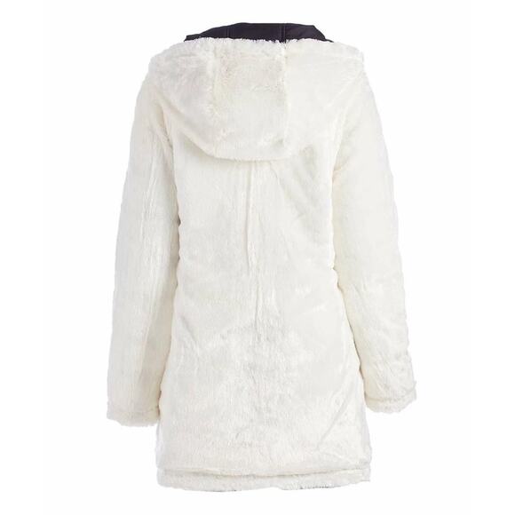 NEW Reebok Women's Reversible Puffer Anorak Sherpa Lined Jacket XL - Picture 7 of 12